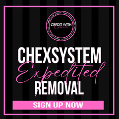 Chex Systems Removal Service