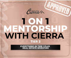 1 ON 1 MENTORSHIP with CIERRA