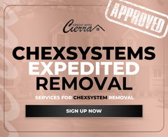 Chex Systems Removal Service