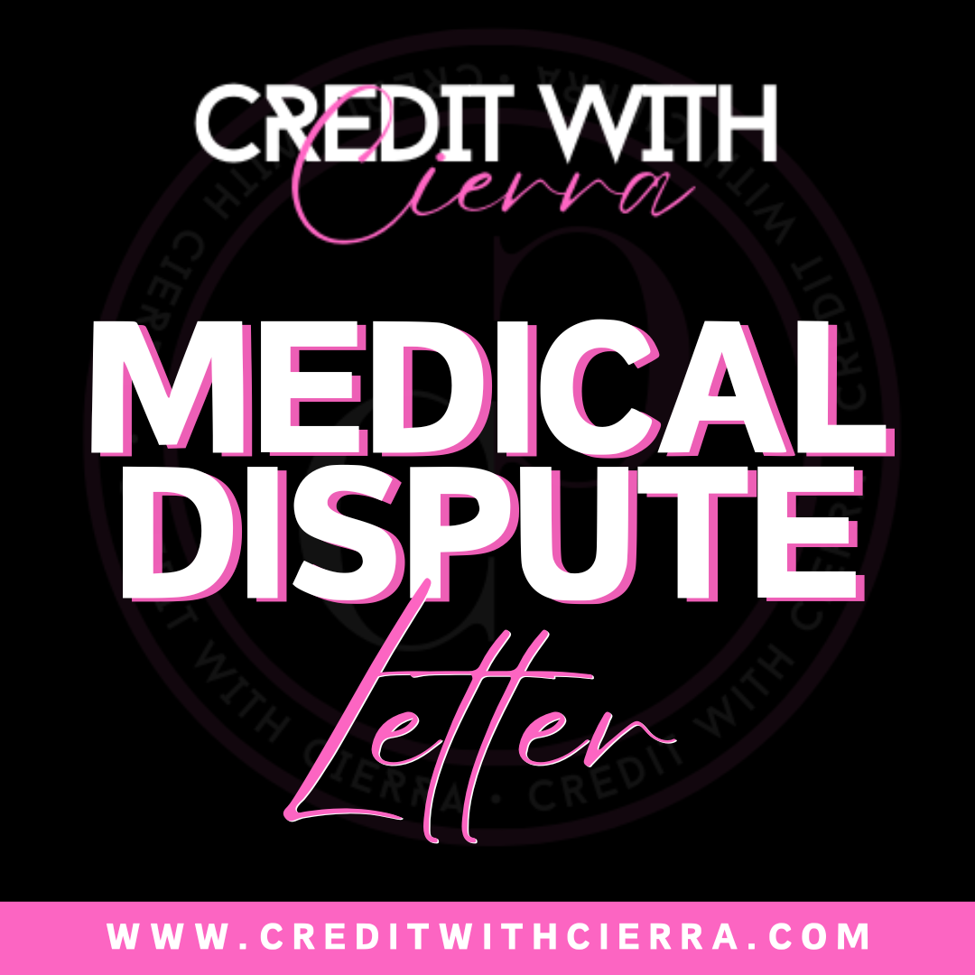 Medical Dispute Letter