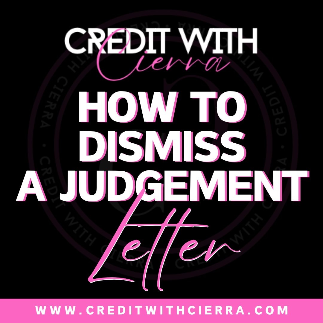 How To Dismiss A Judgement