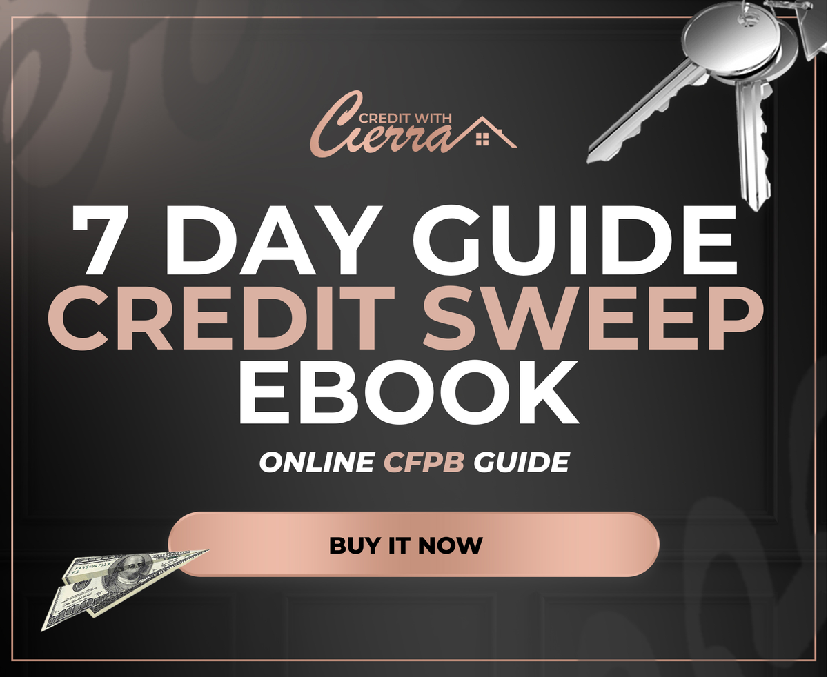 7 Day Credit Sweep Ebook