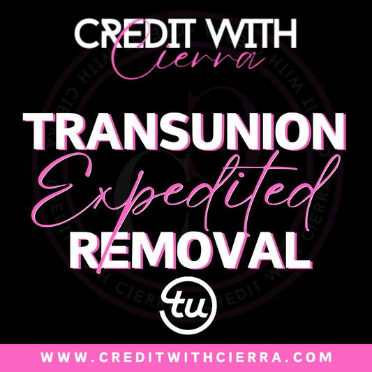 TransUnion Expedited Removal